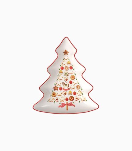Bowl In the Shape of a Christmas Tree